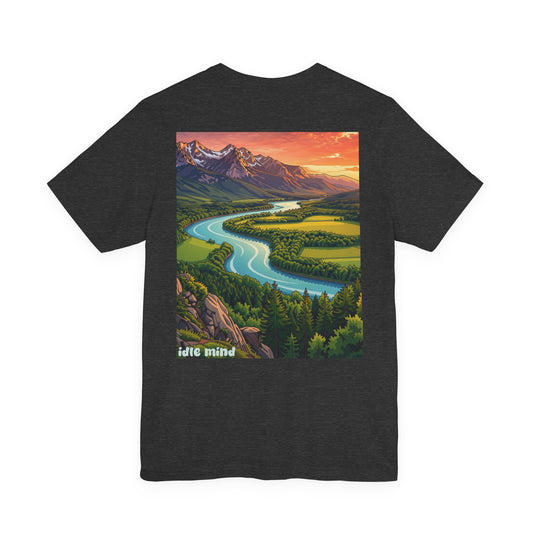 Scenic River Sunset Tee