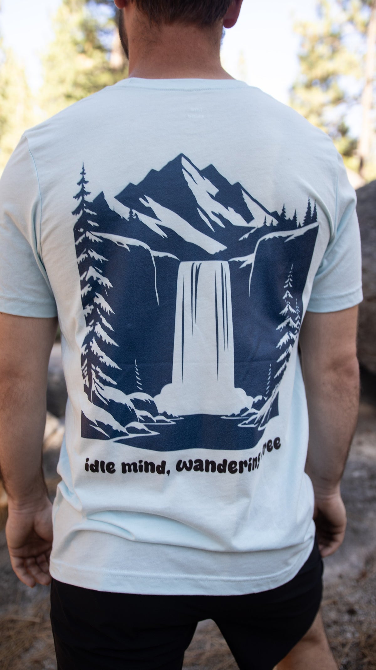 Snowy Waterfall Tee