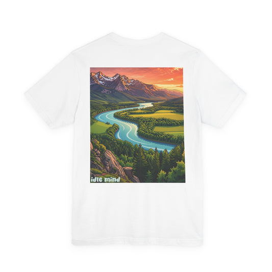 Scenic River Sunset Tee